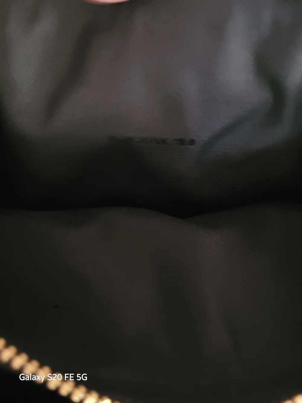 COACH Black Leather Satchel Handbag